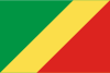 Flag map of Congo