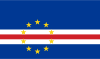 Flag map of Cabo Verde