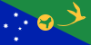 Flag map of Christmas Island