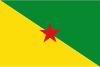 Flag map of French Guiana