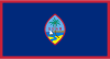 Flag map of Guam