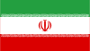 Flag map of Iran (Islamic Republic of)