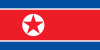 Flag map of Korea (Democratic People's Republic of)