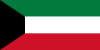Flag map of Kuwait