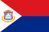 Flag map of Saint Martin (French part)