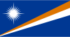 Flag map of Marshall Islands
