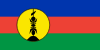 Flag map of New Caledonia
