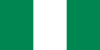 Flag map of Nigeria