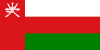 Flag map of Oman