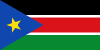 Flag map of South Sudan