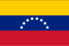 Flag map of Venezuela