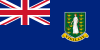 Flag map of Virgin Islands (British)